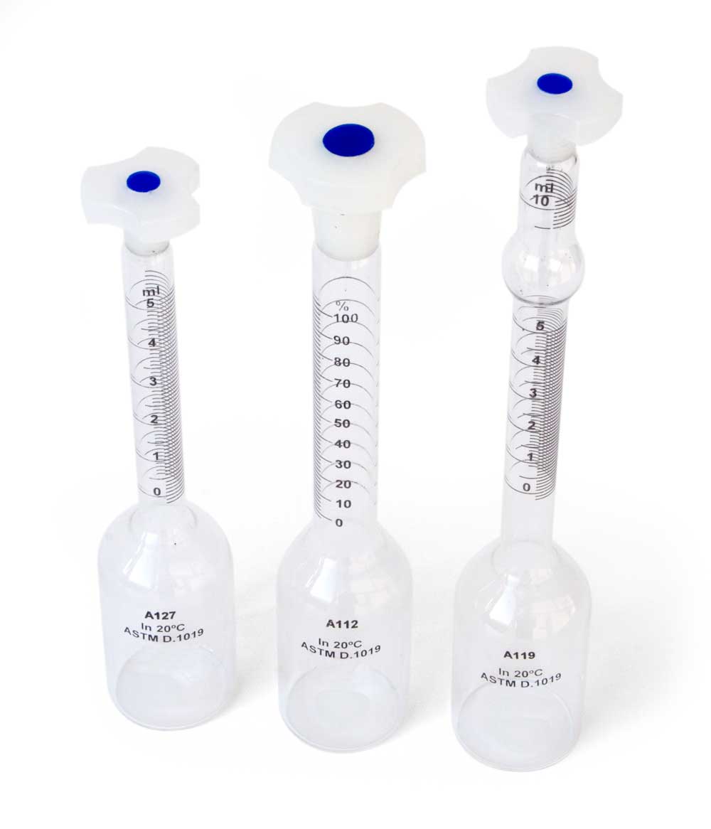 LAB-101-229 -230 -231 - ampolle in vetro standard per solfonazione