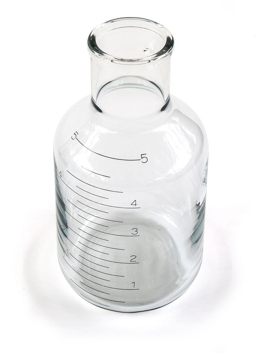 LAB-101-555: bottiglia per il vuoto