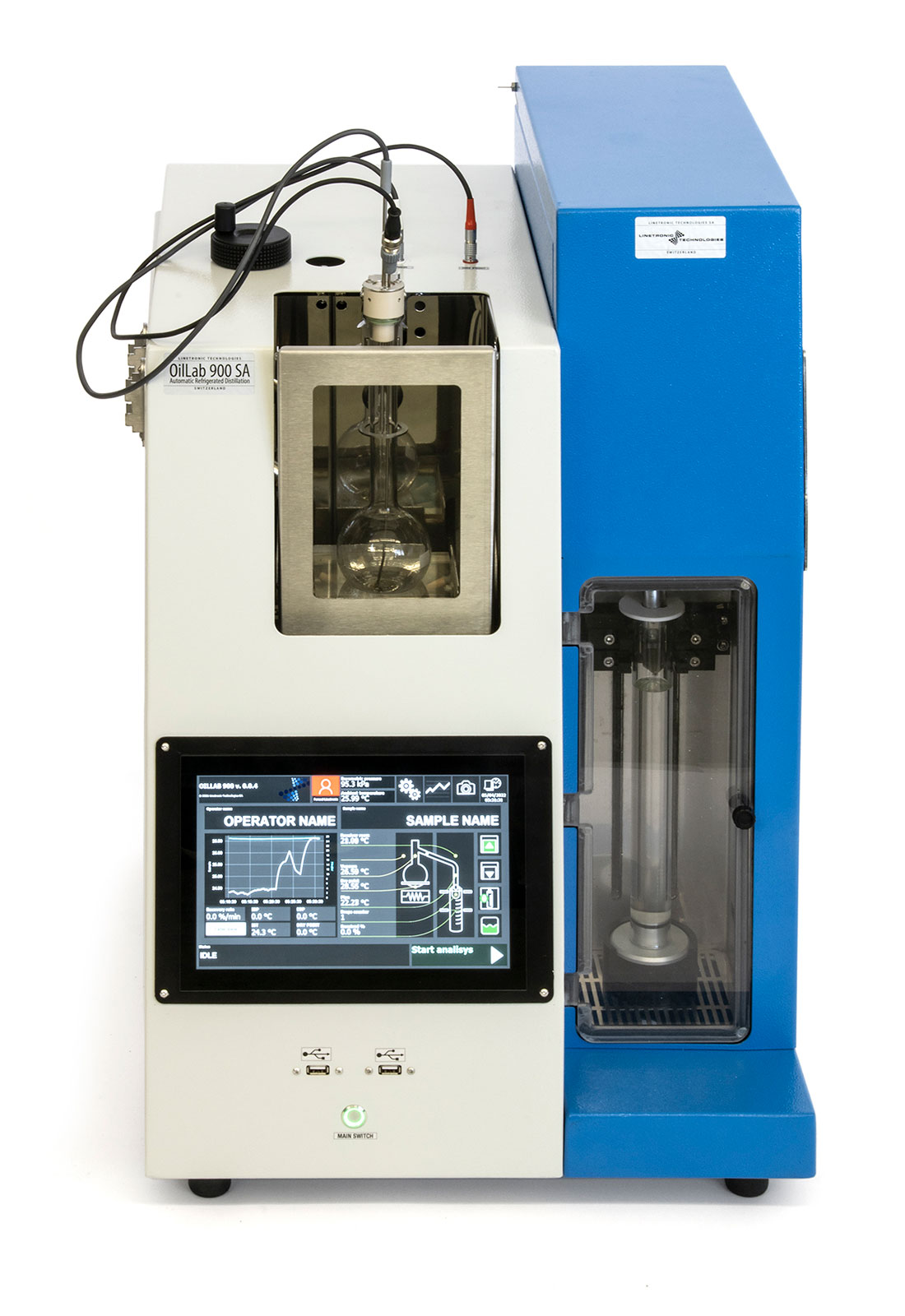 OilLab 900: unità di distillazione refrigerata automatica